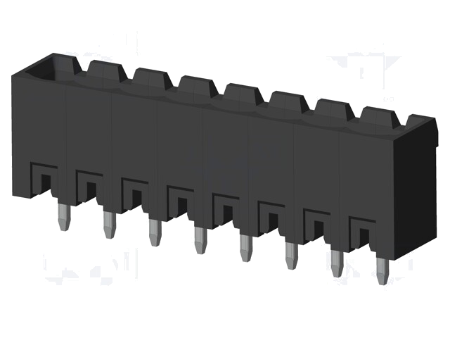 Connector: ontkoppelbare terminal strip; contact; mannelijk Connector: ontkoppelbare terminal strip; contact; mannelijk